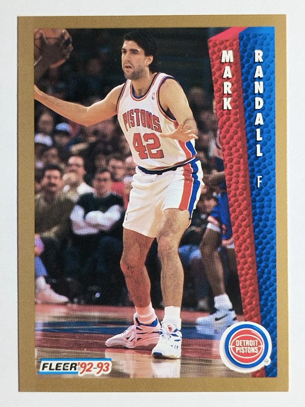 1992-93 Fleer #336 Mark Randall