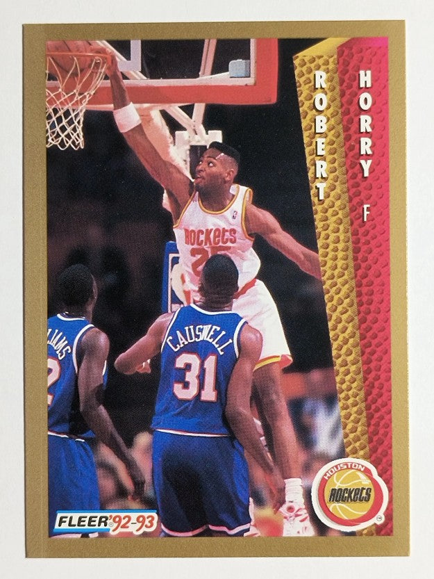 1992-93 Fleer #347 Robert Horry RC