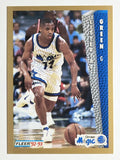 1992-93 Fleer #399 Litterial Green RC