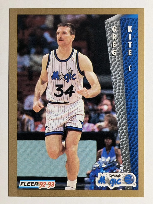 1992-93 Fleer #400 Greg Kite