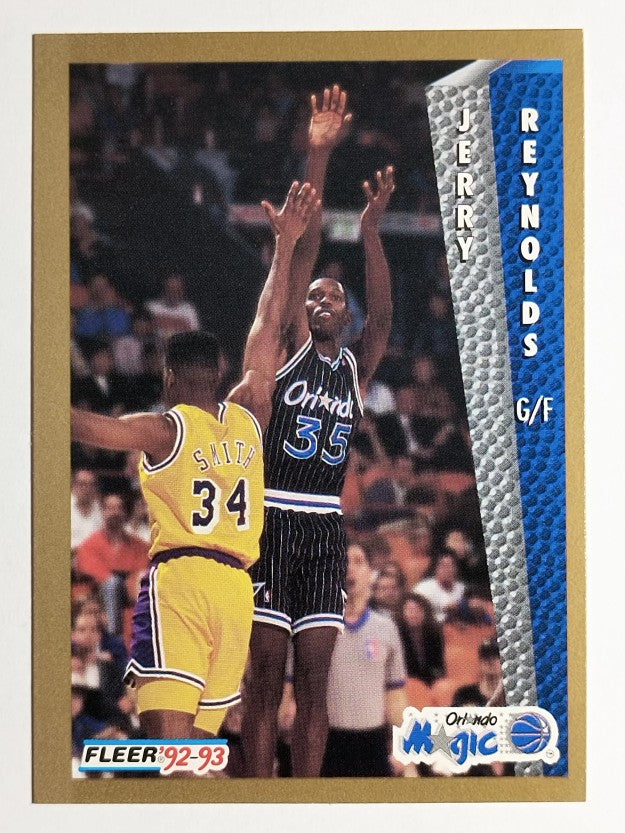 1992-93 Fleer #402 Jerry Reynolds
