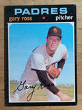 1971 Topps #153 Gary Ross (EX)