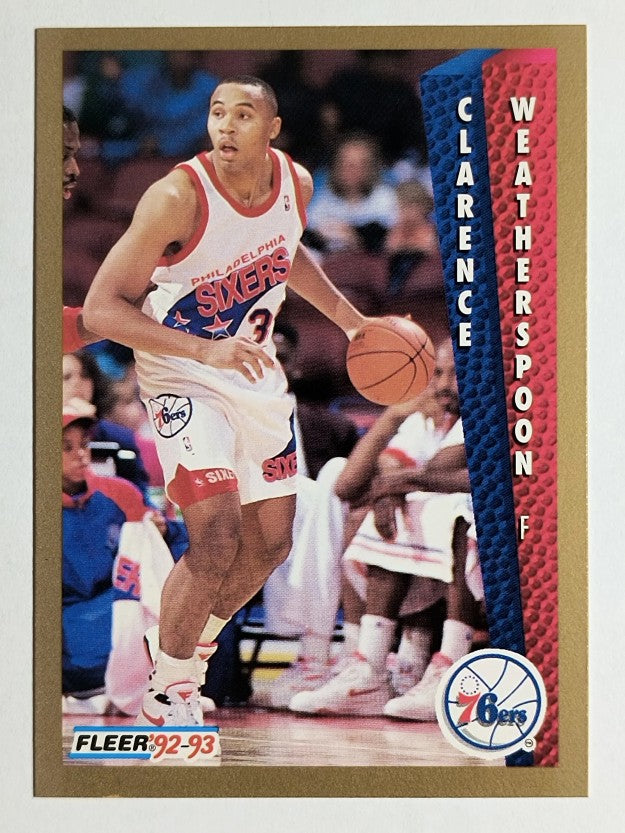 1992-93 Fleer #409 C.Weatherspoon RC