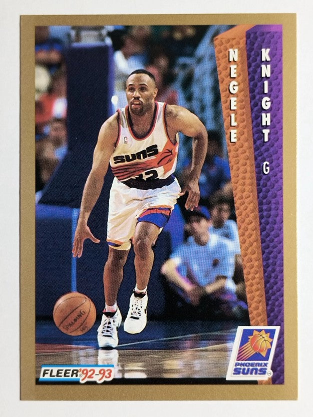 1992-93 Fleer #412 Negele Knight