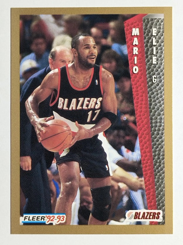 1992-93 Fleer #416 Mario Elie