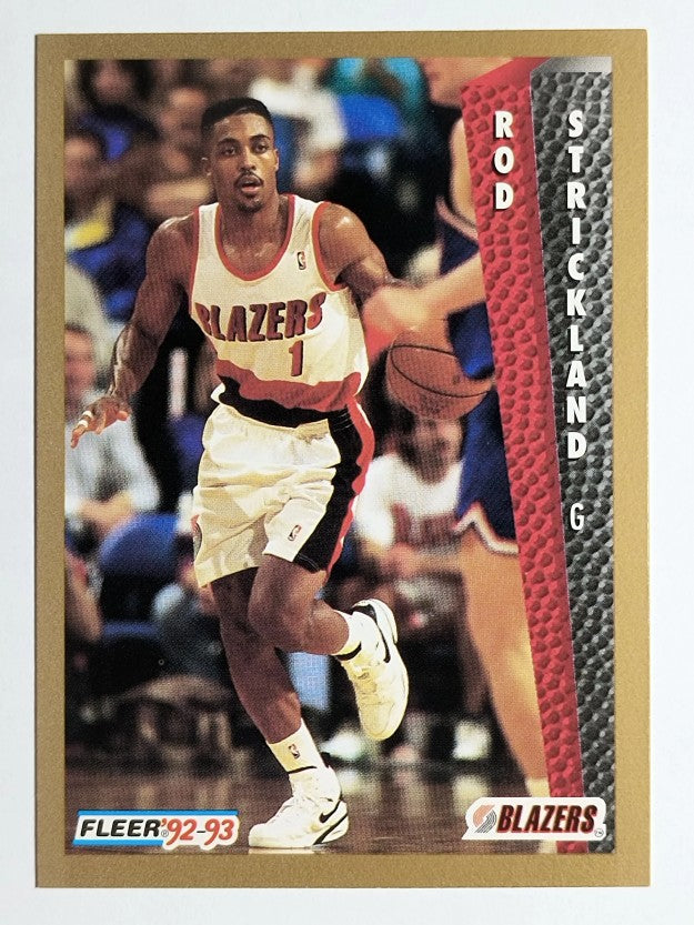 1992-93 Fleer #420 Rod Strickland