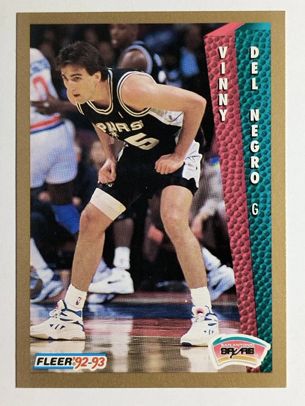 1992-93 Fleer #426 Vinny Del Negro