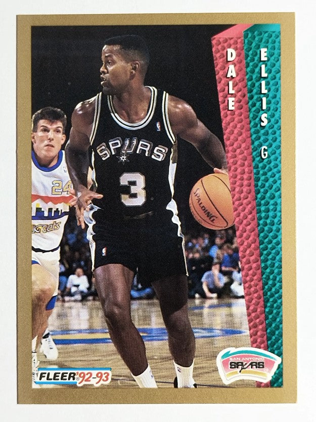 1992-93 Fleer #427 Dale Ellis