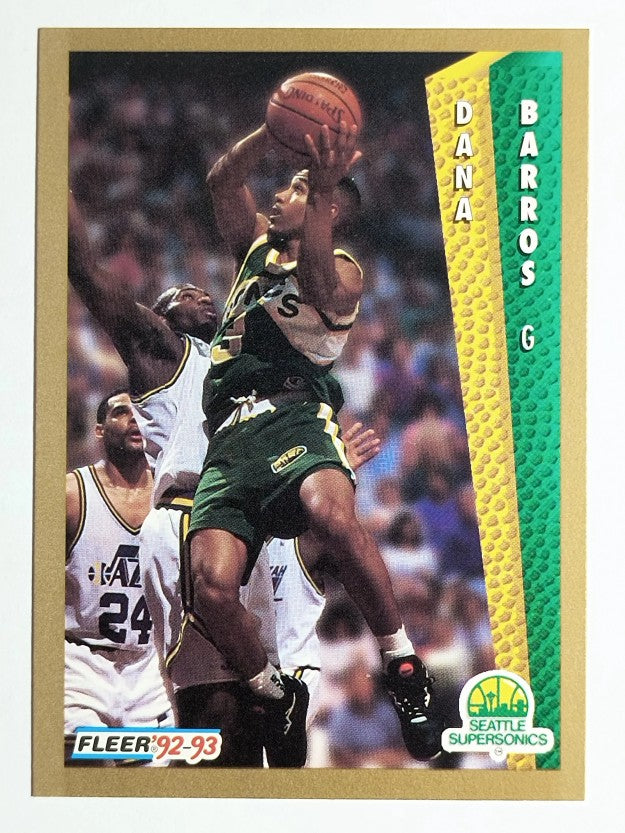 1992-93 Fleer #430 Dana Barros