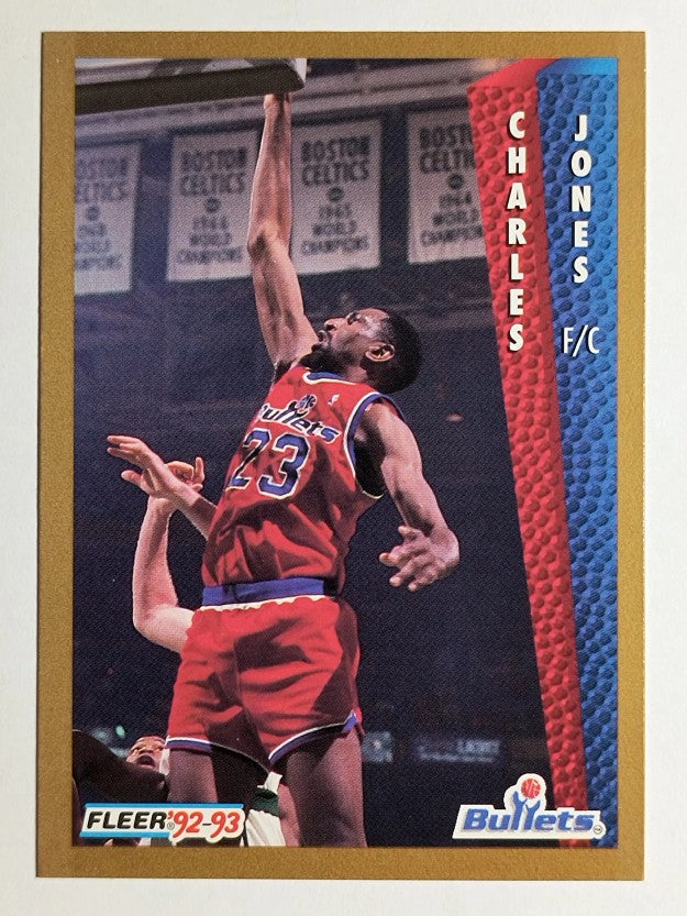 1992-93 Fleer #439 Charles Jones