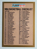 1992-93 Fleer #443 Checklist 1