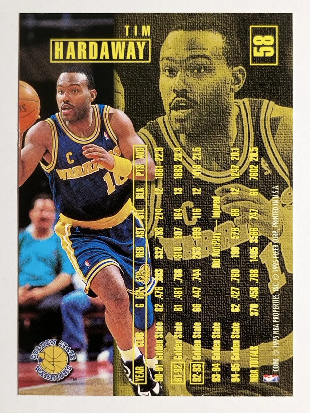 1995-96 Fleer #58 Tim Hardaway