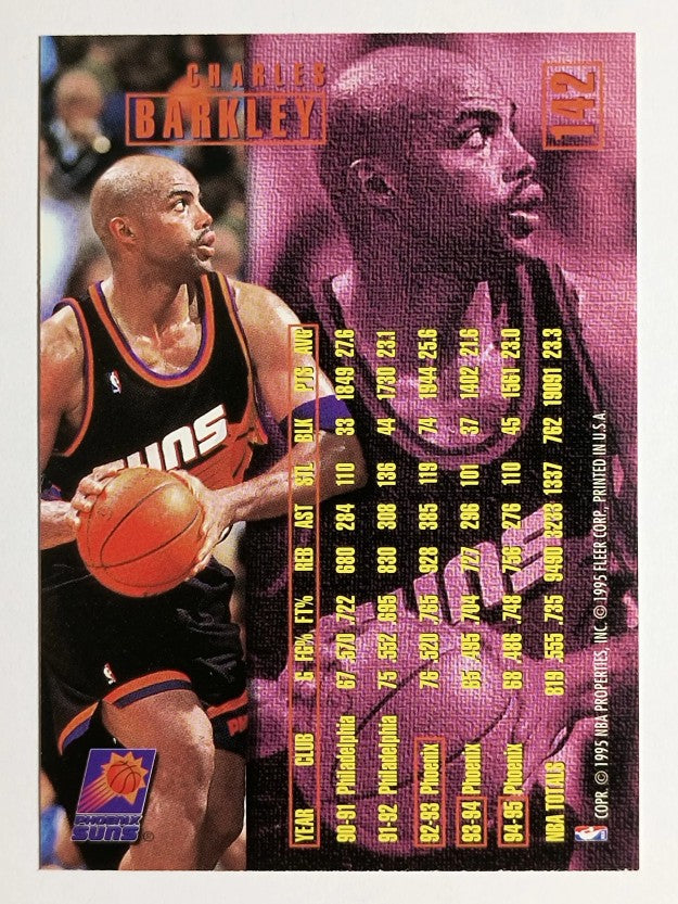 1995-96 Fleer #142 Charles Barkley