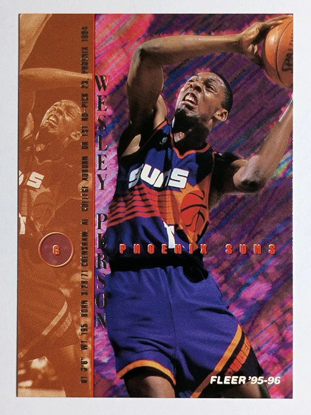 1995-96 Fleer #148 Wesley Person
