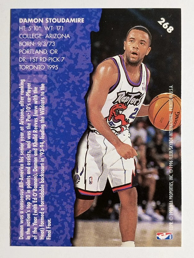 1995-96 Fleer #268 Damon Stoudamire ET (NM)