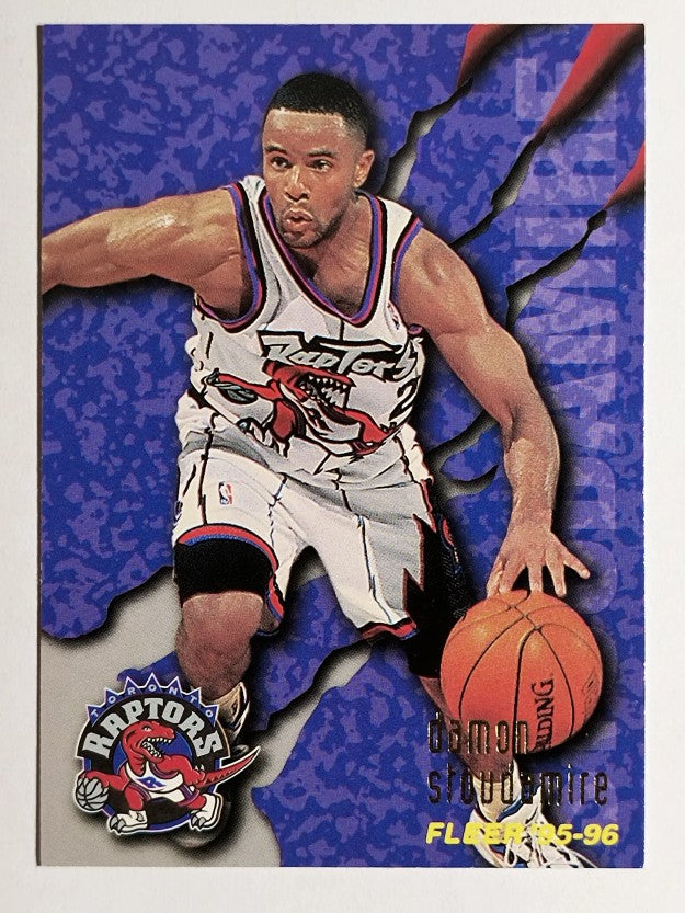 1995-96 Fleer #268 Damon Stoudamire ET (NM)