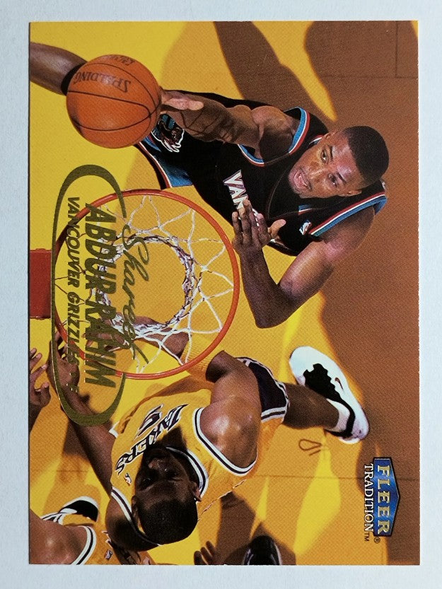 1998-99 Fleer Tradition #18 Shareef Abdur-Rahim