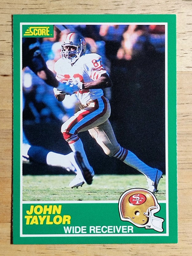1989 Score #238 John Taylor RC