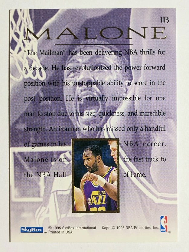 1994-95 Emotion #113 Karl Malone MAS