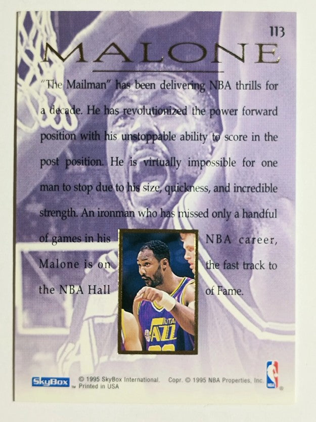 1994-95 Emotion #113 Karl Malone MAS