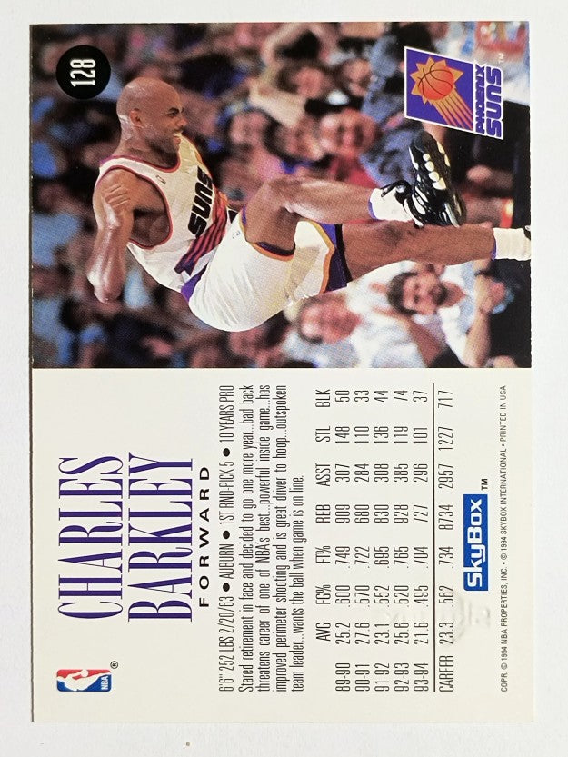 1994-95 SkyBox Premium #128 Charles Barkley