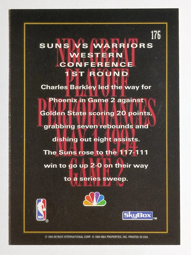 1994-95 SkyBox Premium #176 Charles Barkley NBC