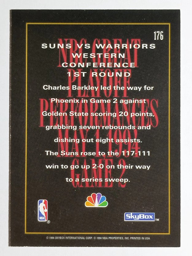 1994-95 SkyBox Premium #176 Charles Barkley NBC