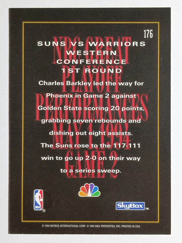 1994-95 SkyBox Premium #176 Charles Barkley NBC