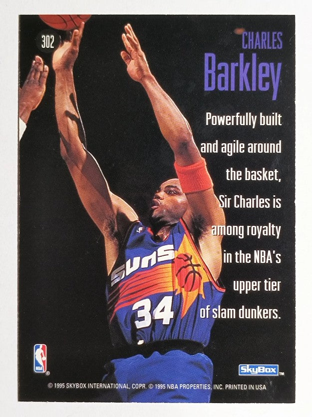 1994-95 SkyBox Premium #302 Charles Barkley SSL