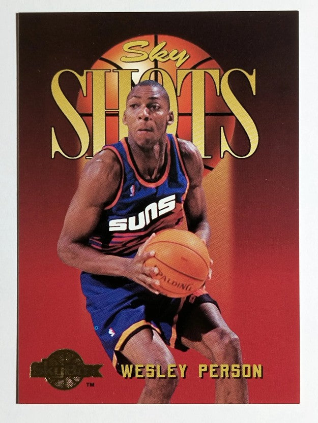1994-95 SkyBox Premium #322 Wesley Person SSH