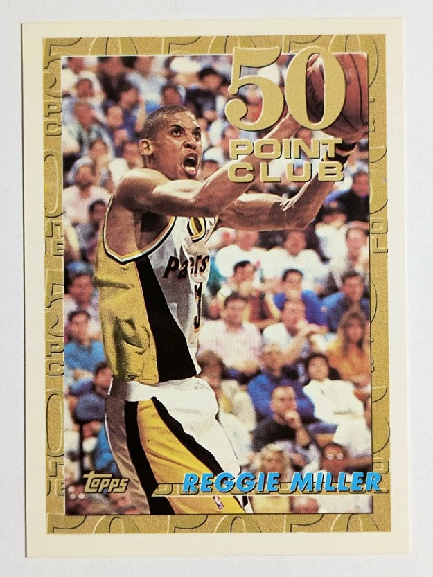 1993-94 Topps #57 Reggie Miller 50P