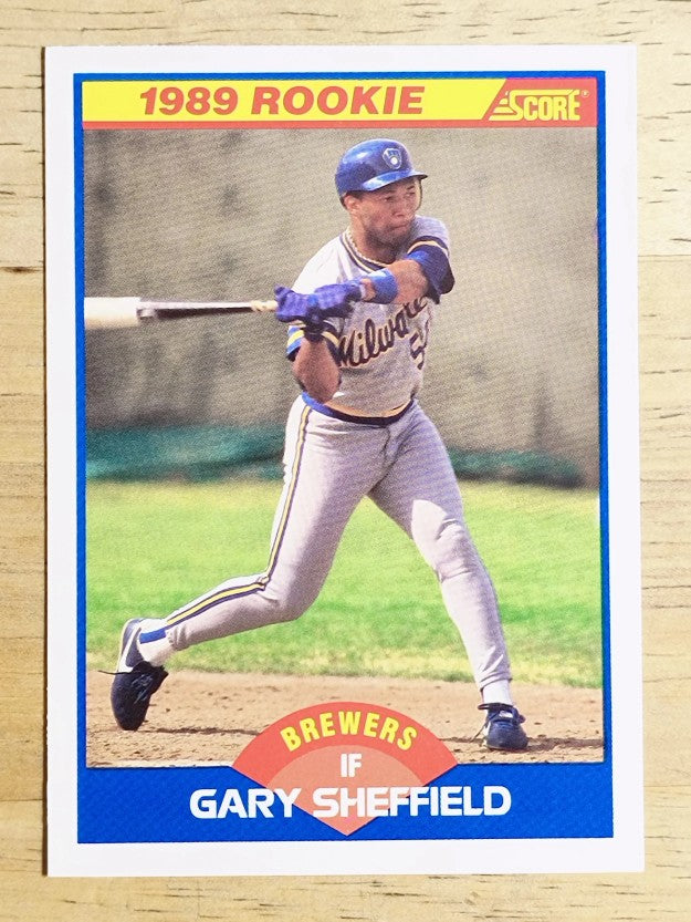 1989 Score #625 Gary Sheffield RC