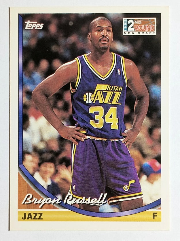 1993-94 Topps #374 Bryon Russell RC