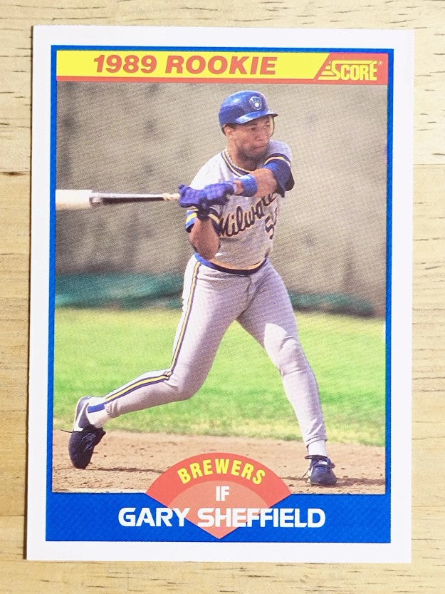 1989 Score #625 Gary Sheffield RC
