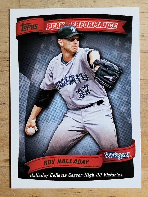 2010 Topps Peak Performance #44 Roy Halladay