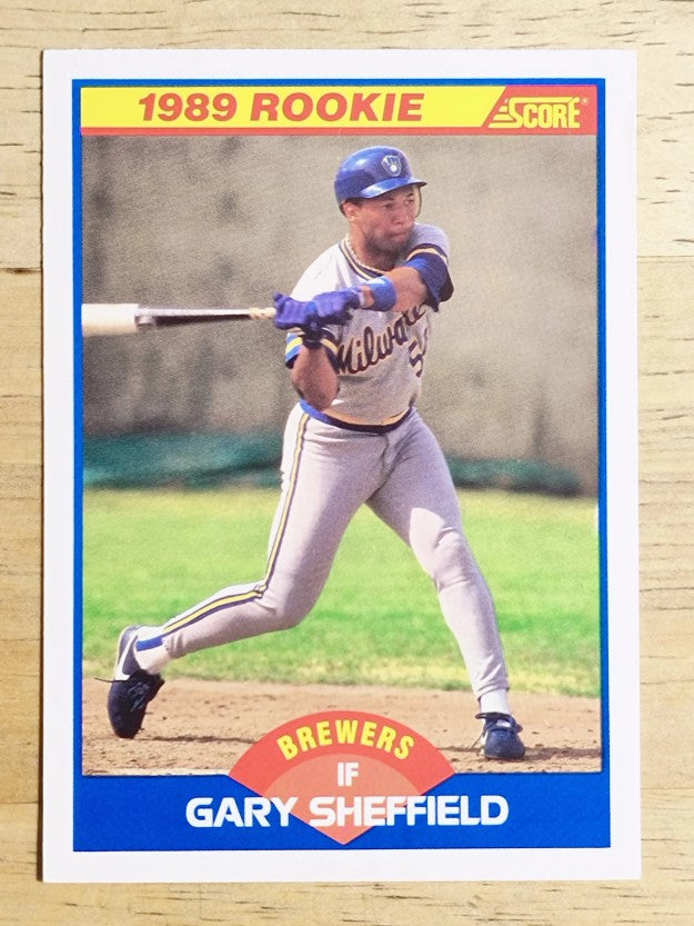 1989 Score #625 Gary Sheffield RC
