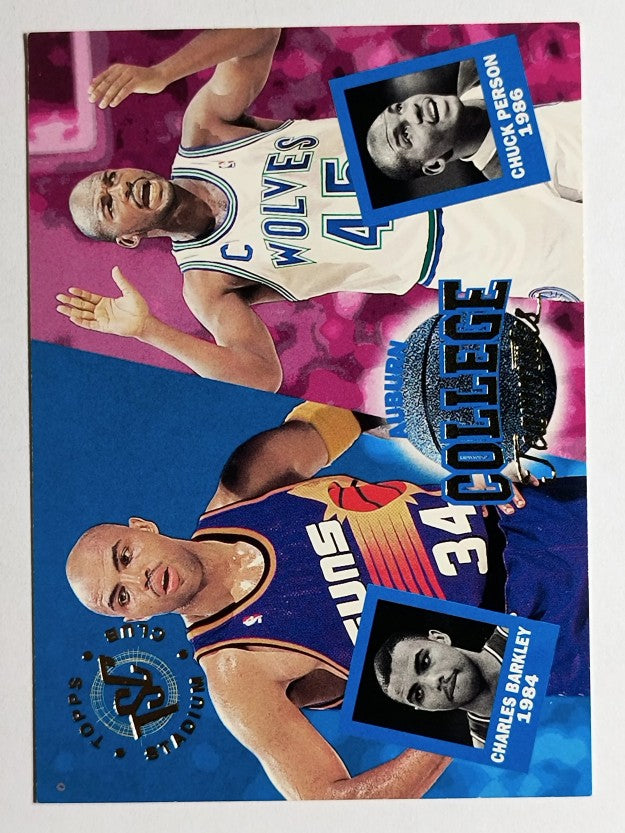 1994-95 Stadium Club #101 Chuck Person/Charles Barkley (NM)