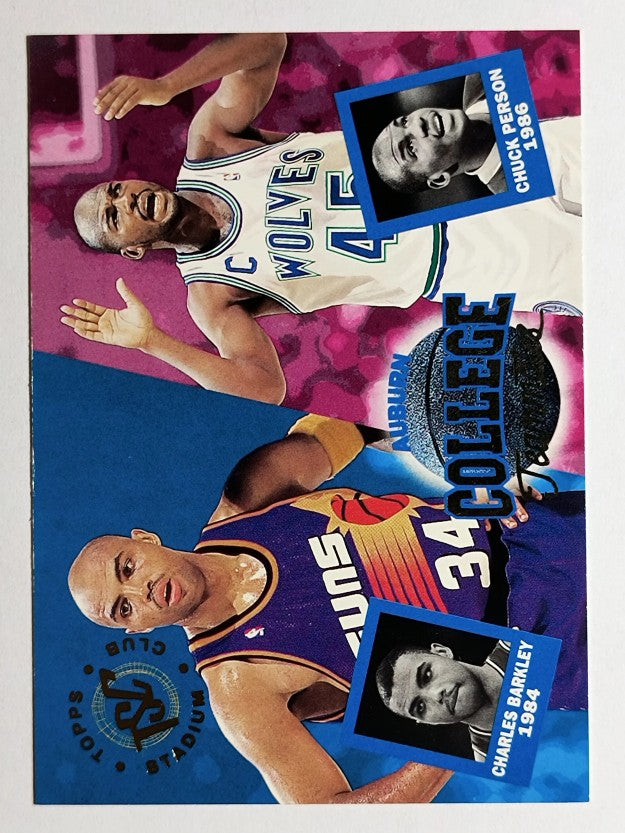 1994-95 Stadium Club #101 Chuck Person/Charles Barkley (NM)