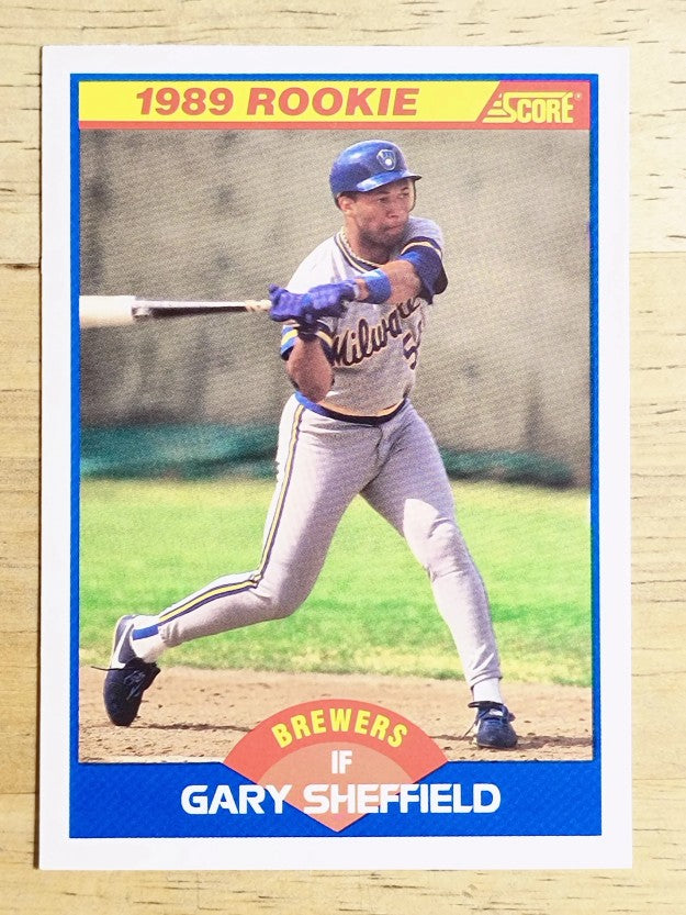 1989 Score #625 Gary Sheffield RC