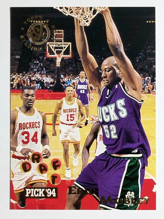 1994-95 Stadium Club #290 Eric Mobley RC