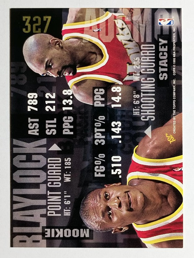 1994-95 Stadium Club #327 Mookie Blaylock BCT/Stacey Augmon