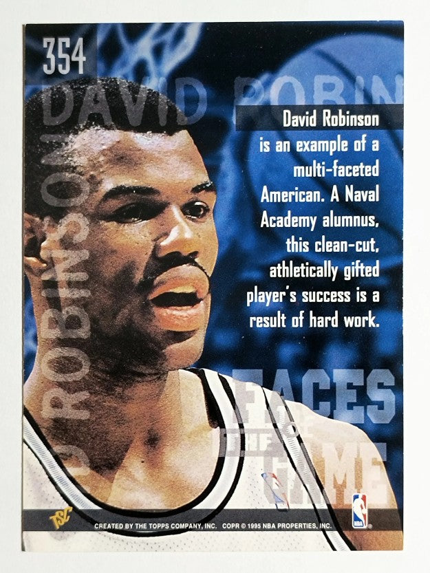 1994-95 Stadium Club #354 David Robinson FG (NM)