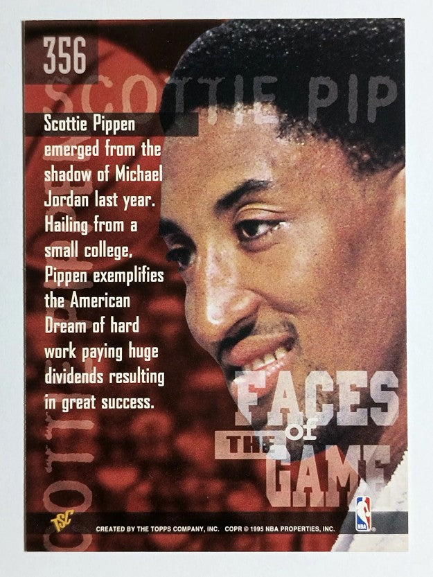 1994-95 Stadium Club #356 Scottie Pippen FG
