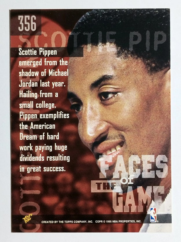 1994-95 Stadium Club #356 Scottie Pippen FG