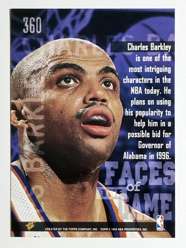 1994-95 Stadium Club #360 Charles Barkley FG