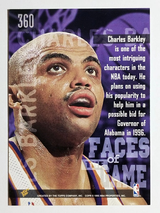 1994-95 Stadium Club #360 Charles Barkley FG (NM)