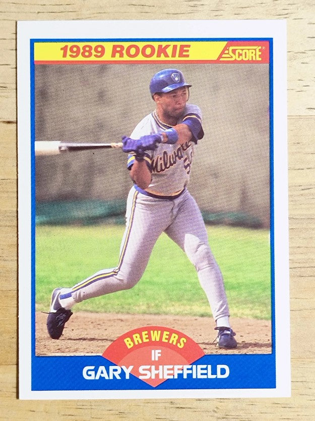 1989 Score #625 Gary Sheffield RC