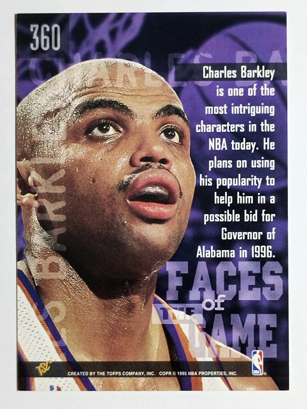 1994-95 Stadium Club #360 Charles Barkley FG (NM)