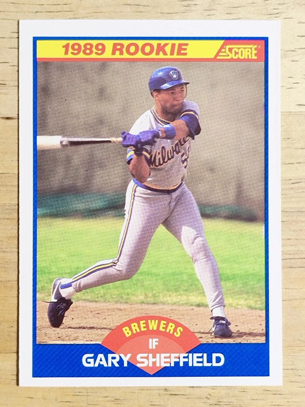 1989 Score #625 Gary Sheffield RC
