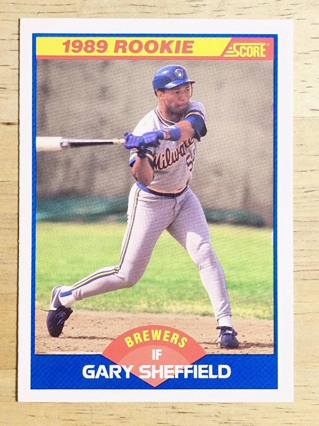 1989 Score #625 Gary Sheffield RC